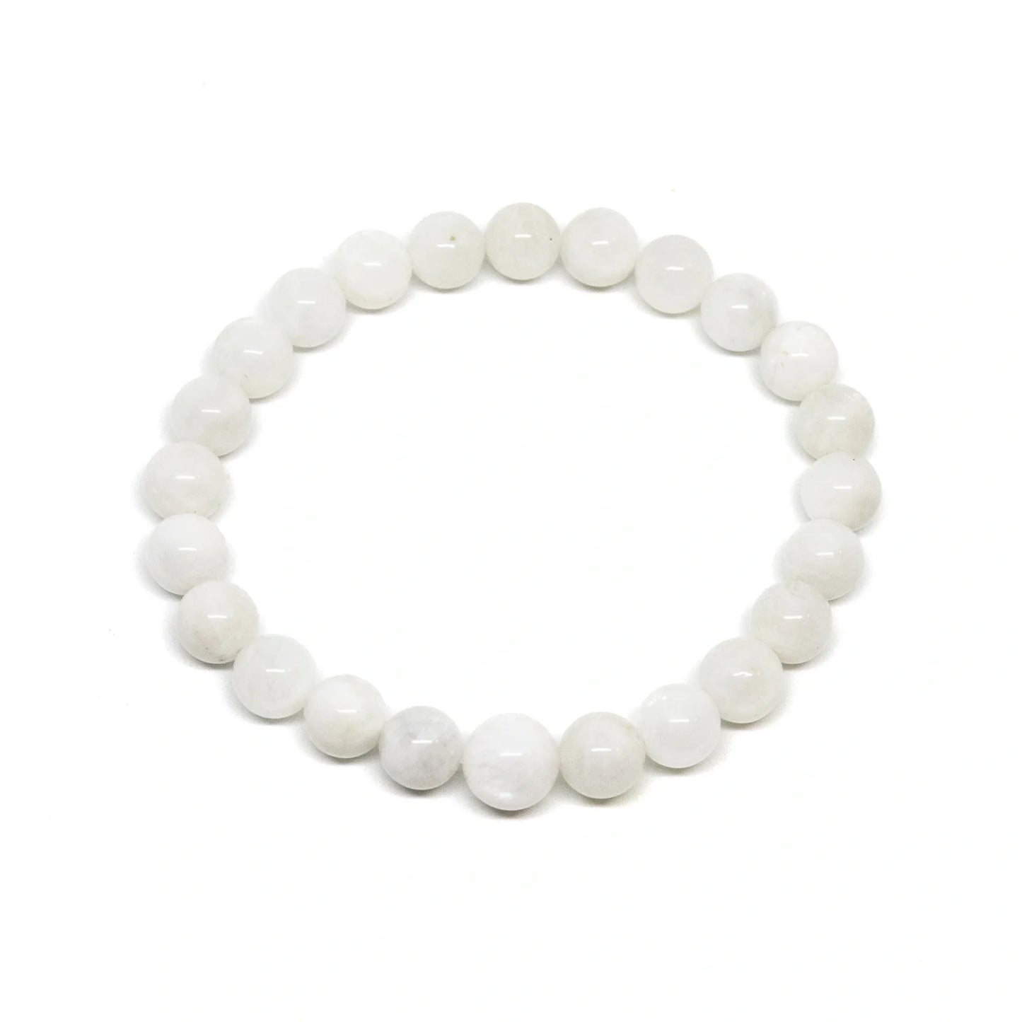 Moonstone Beaded Bracelet - Wrist Mala 6mm (1 Pack) - Kids' Wrists
