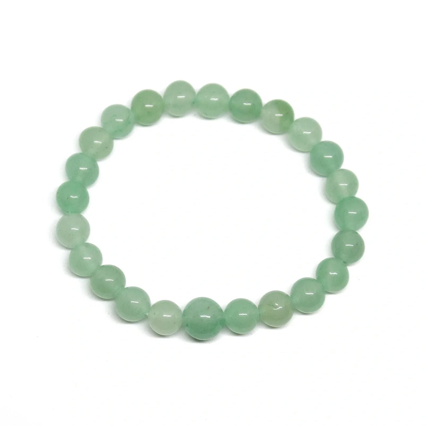 Green Aventurine Beaded Bracelet - Wrist Mala - 6mm (6 Pack) - Kids' Wrists
