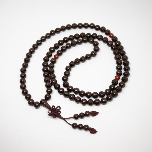 Black Lotus Seed Zen 108 Bead Buddhist Mala - 9mm (1 Pack)