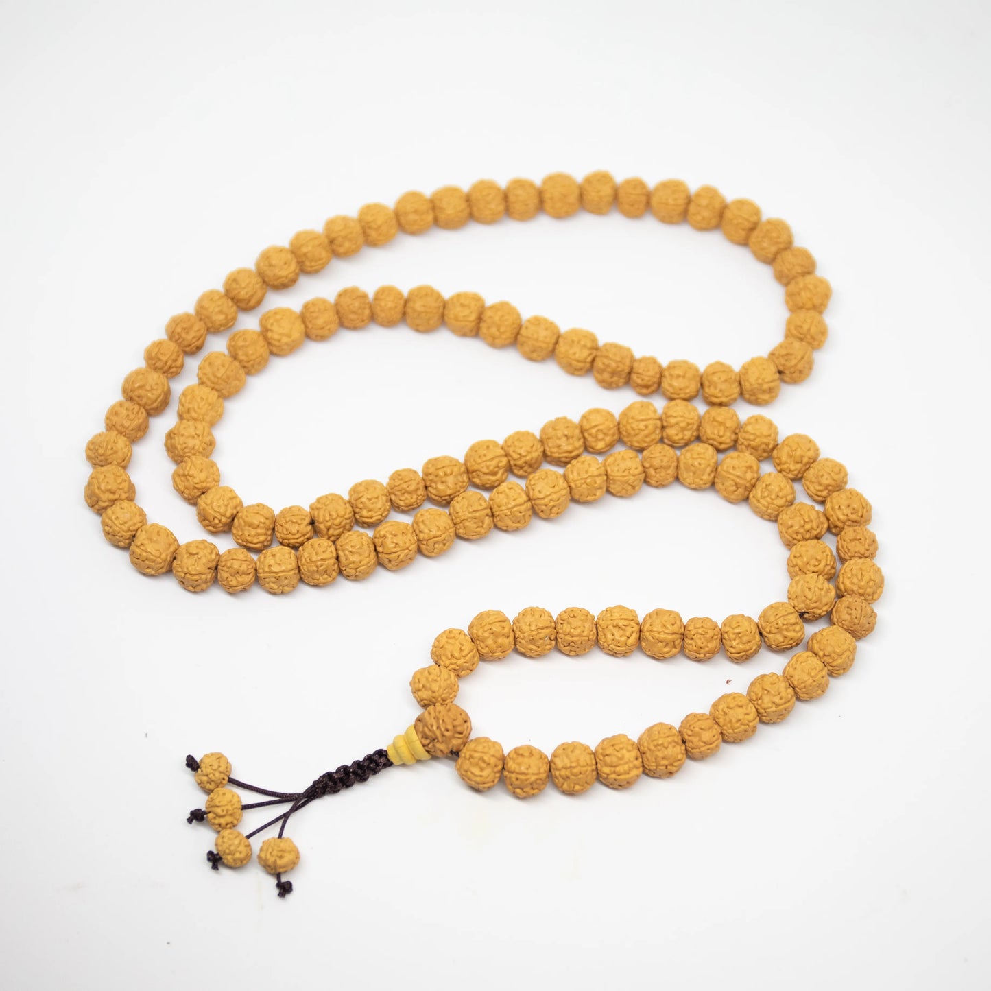 Rudraksha Seed Zen 108 Bead Mala - Prayer Beads - 7-8mm (1 Pack)