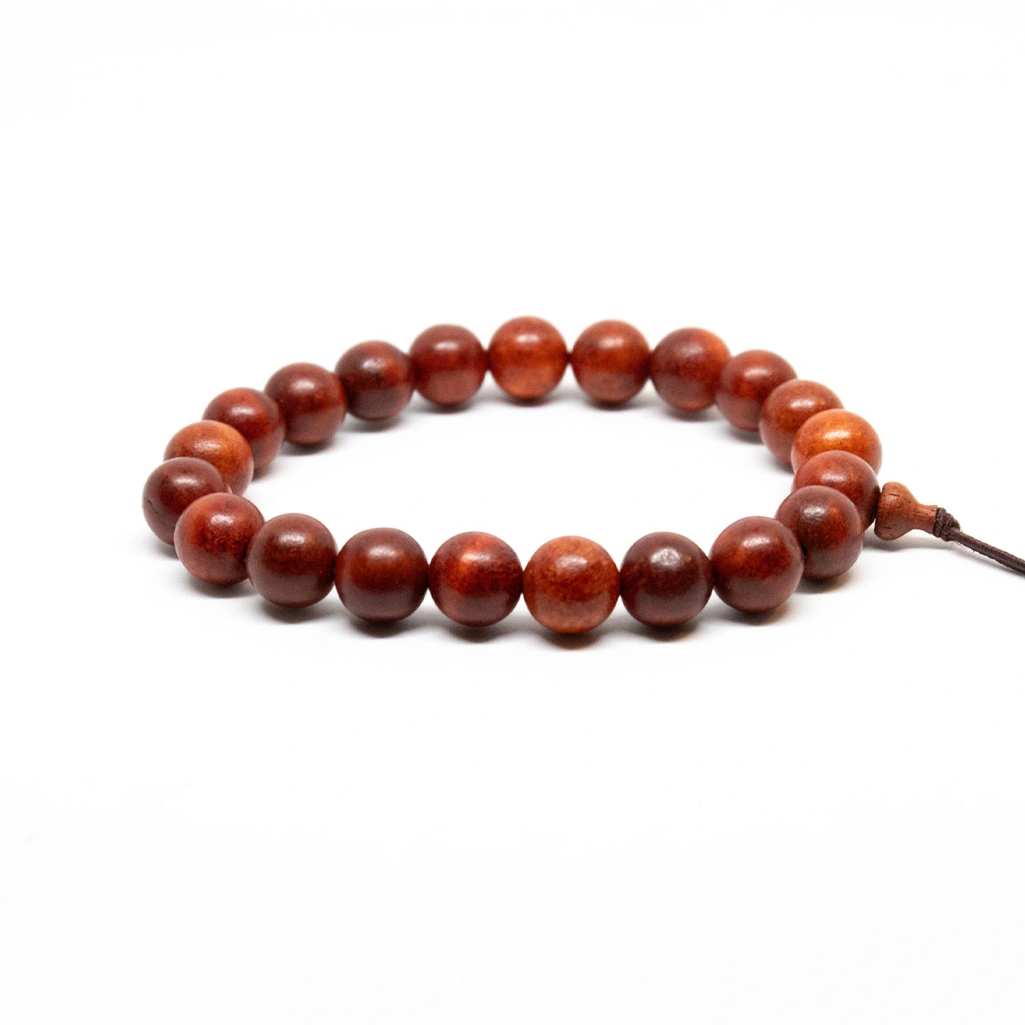 Large Size Dragon Blood Wood Bracelet - Wrist Mala 10mm (4 Pack)