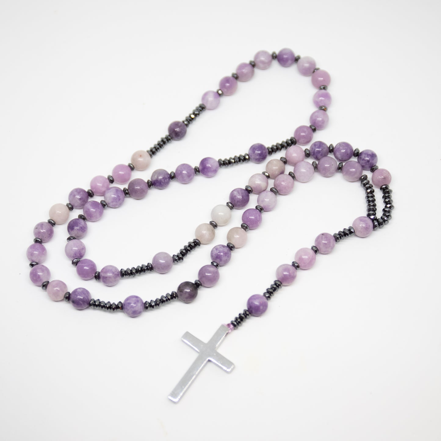 Lepidolite Rosary - Prayer Beads - 8mm (1 Pack)
