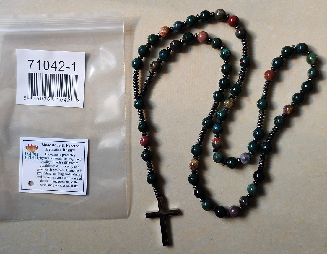 Bloodstone Rosary - Prayer Beads - 8mm (1 Pack)