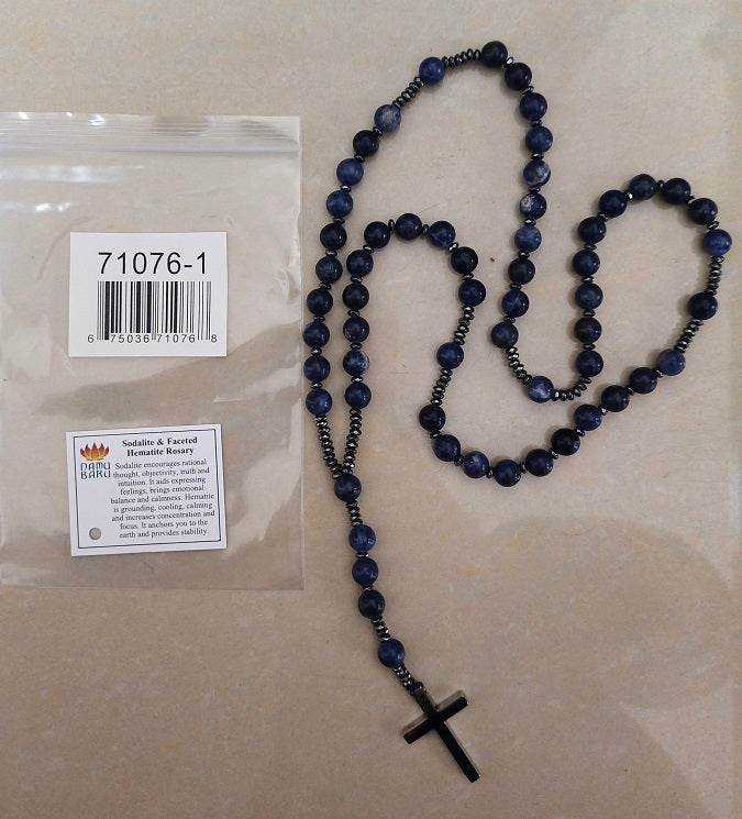 Sodalite Rosary - Prayer Beads - 8mm (1 Pack)