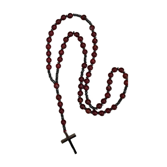 Carnelian Gemstone Rosary - Prayer Beads -8mm (1 Pack)