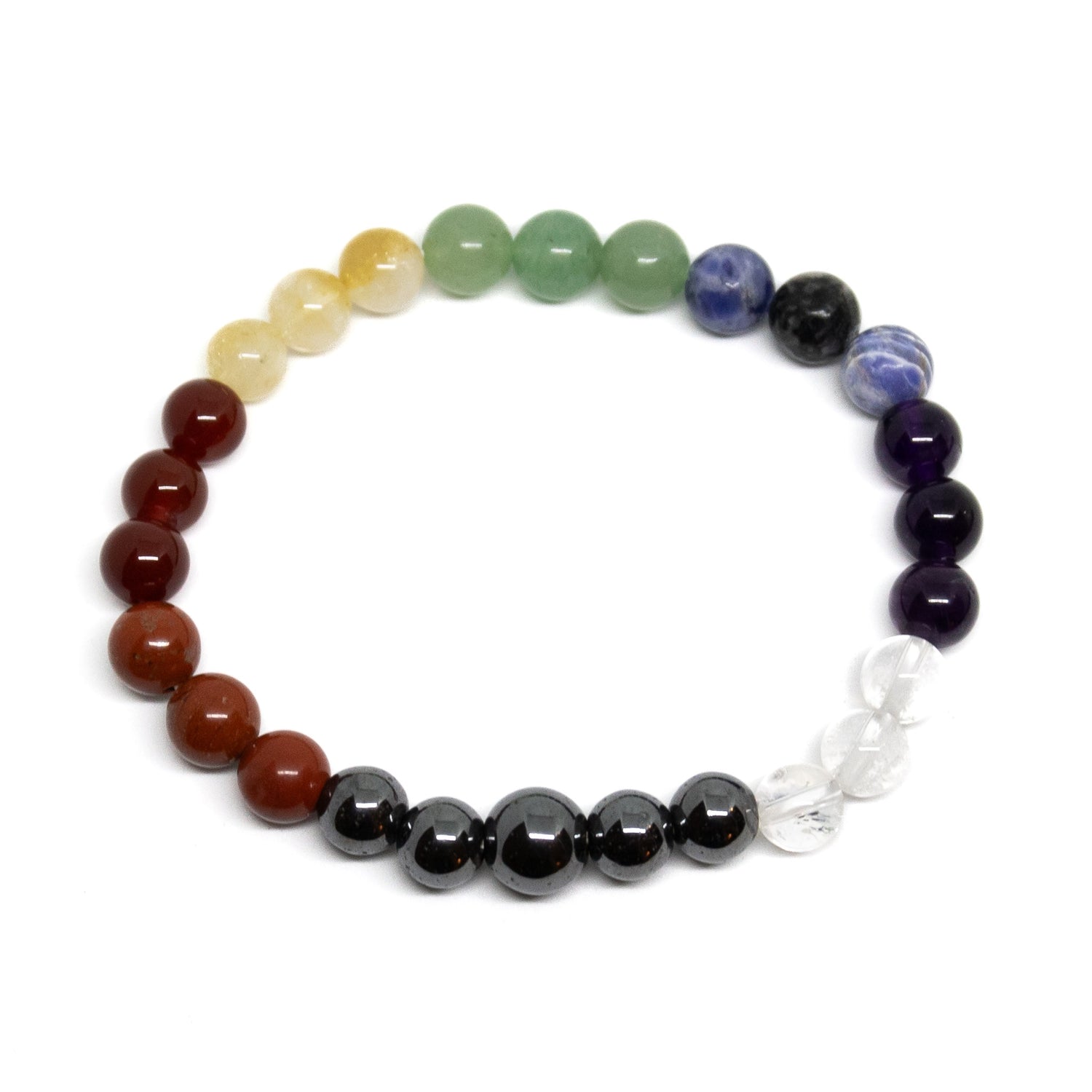 Gemstone 8mm Bracelets - Wrist Malas - Large Wrists