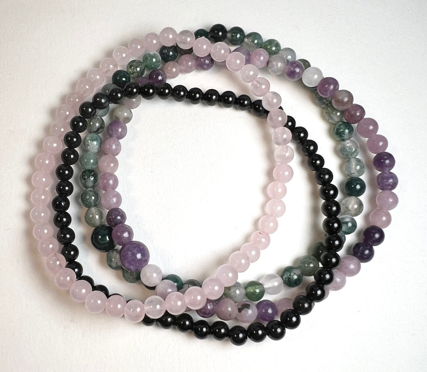 Gemstone 4mm Bracelets - Wrist Malas - Kids' Wrists