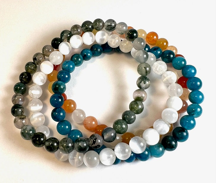 Gemstone 6mm Bracelets - Wrist Malas - Kids' Wrists