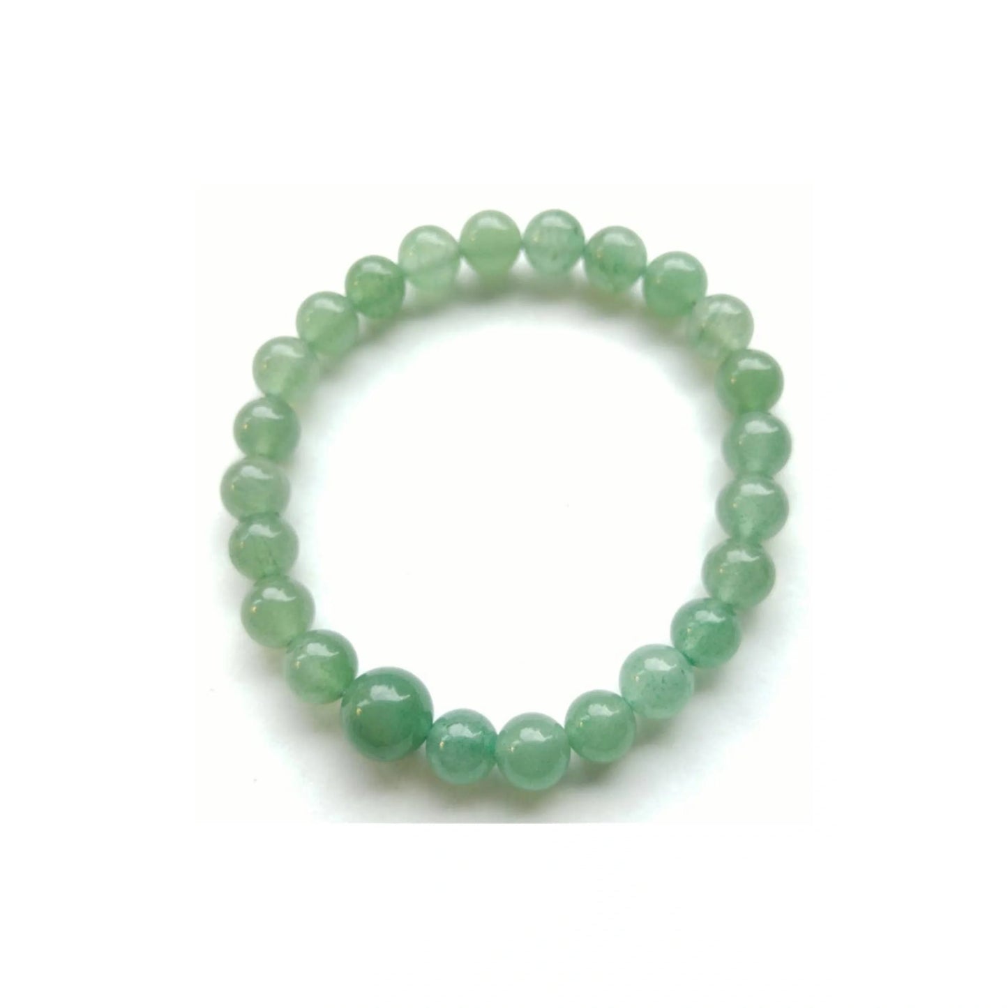 Large Size Green Aventurine Bracelet Wrist Mala 8mm (4 Pack)