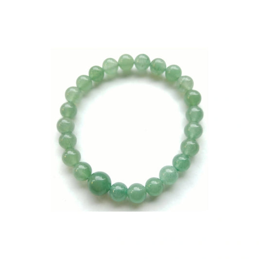 Large Size Green Aventurine Bracelet Wrist Mala 8mm (4 Pack)