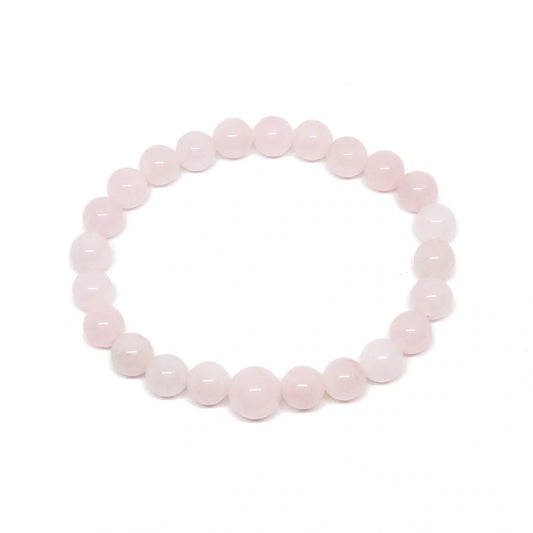 Rose Quartz Beaded Bracelet - Prayer Beads - 4mm (6 Pack) - Small Wrists