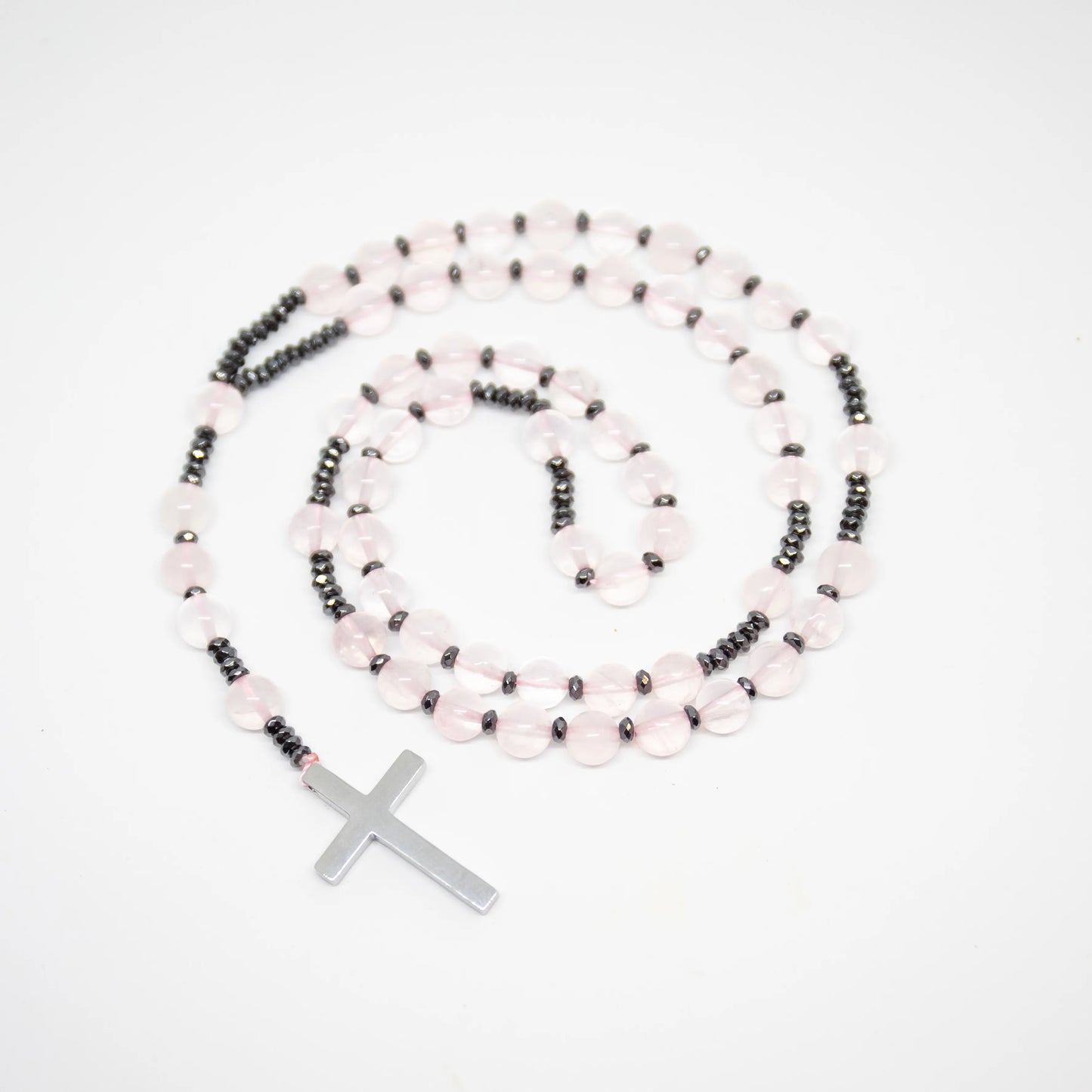 Rose Quartz Rosary - Prayer Beads - 8mm (1 Pack)