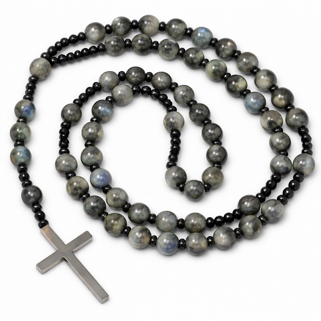 Labradorite Rosary - Prayer Beads 8mm (1 Pack)