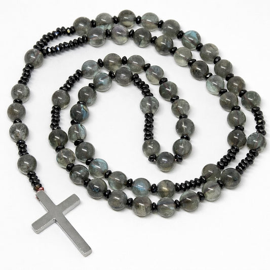 Labradorite Rosary - Prayer Beads 8mm (1 Pack)