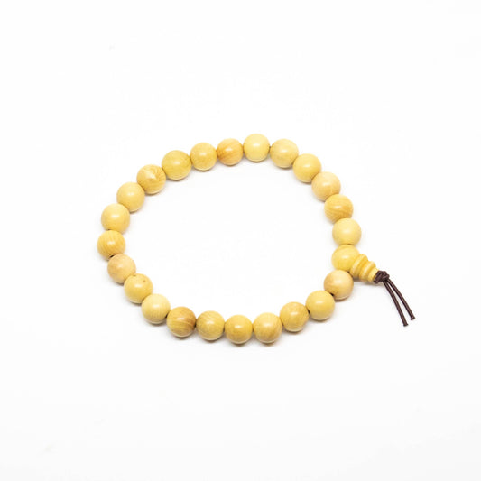 Boxwood Beaded Bracelet - Wrist Mala - 8mm (6 Pack)